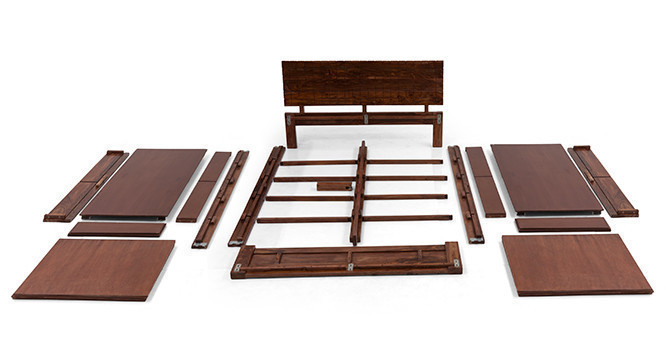 Persia Storage Bed (TeakFinish)